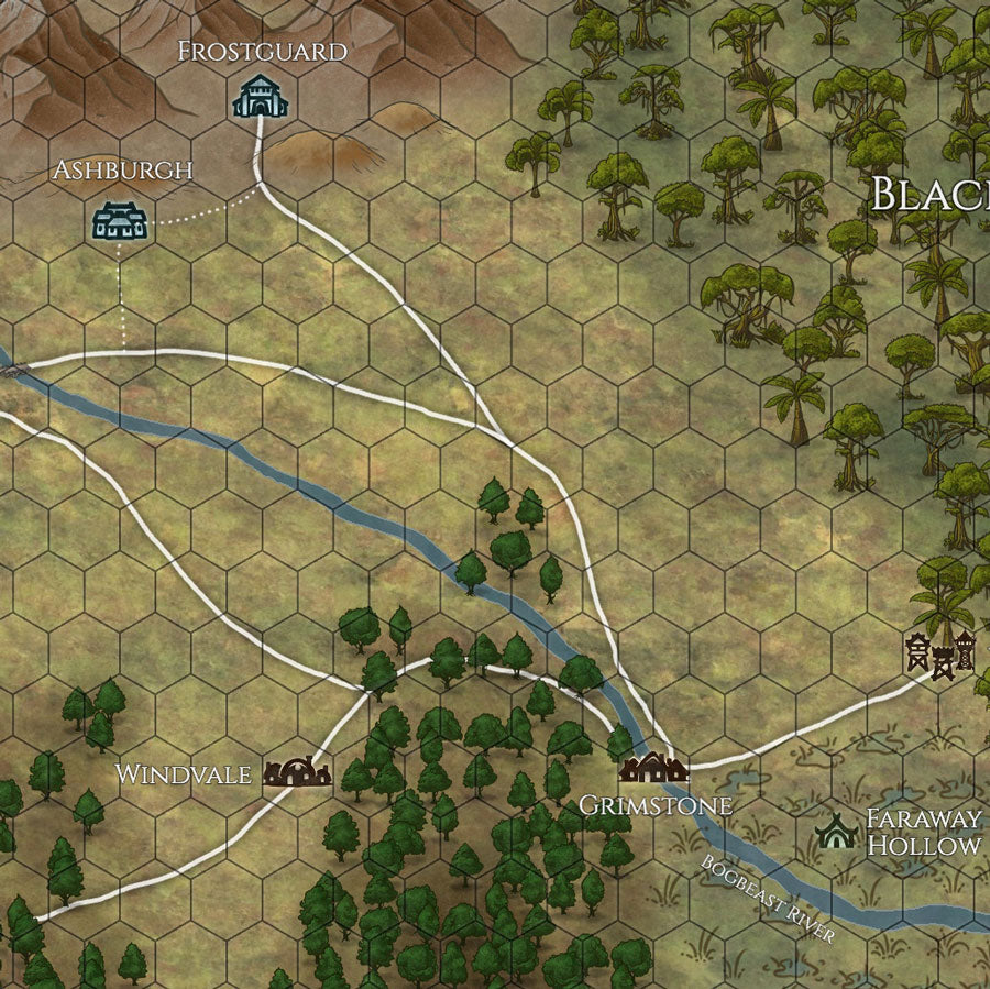 How to Run Hex Crawls for D&D and TTRPGs