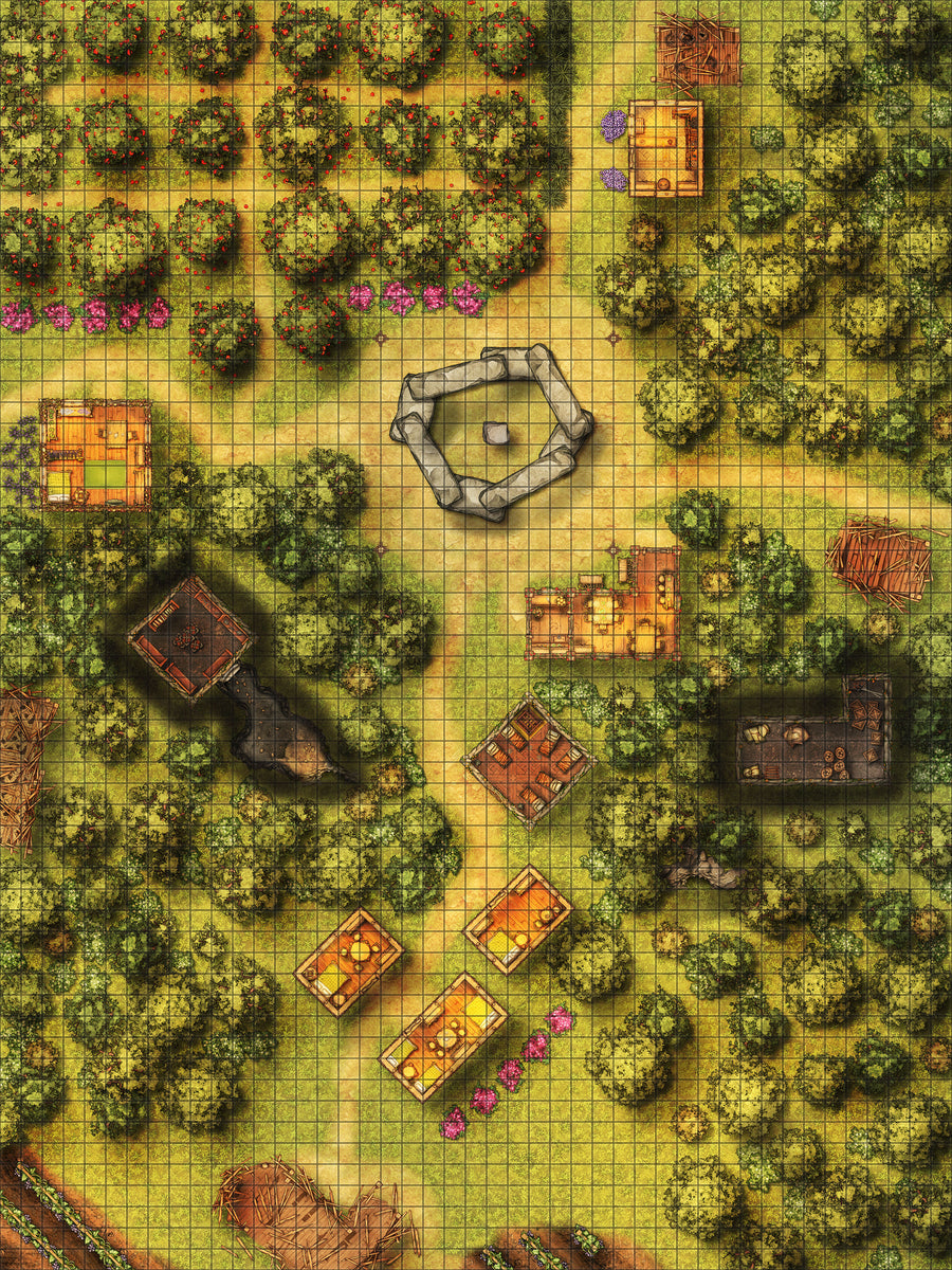 Map Pack #32 - Woods – The DM Lair