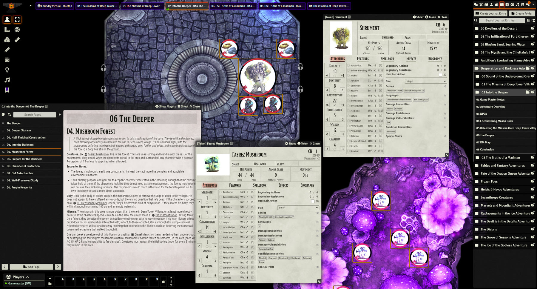 The Miasma of Deep Tower Village