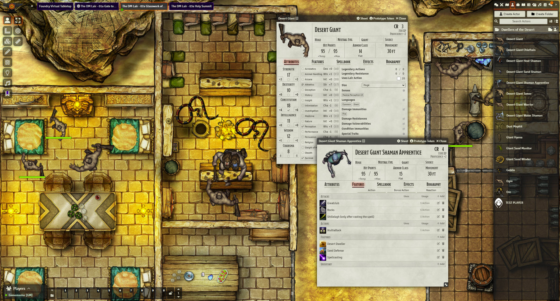 The Mystic and the Chieftain's Strife