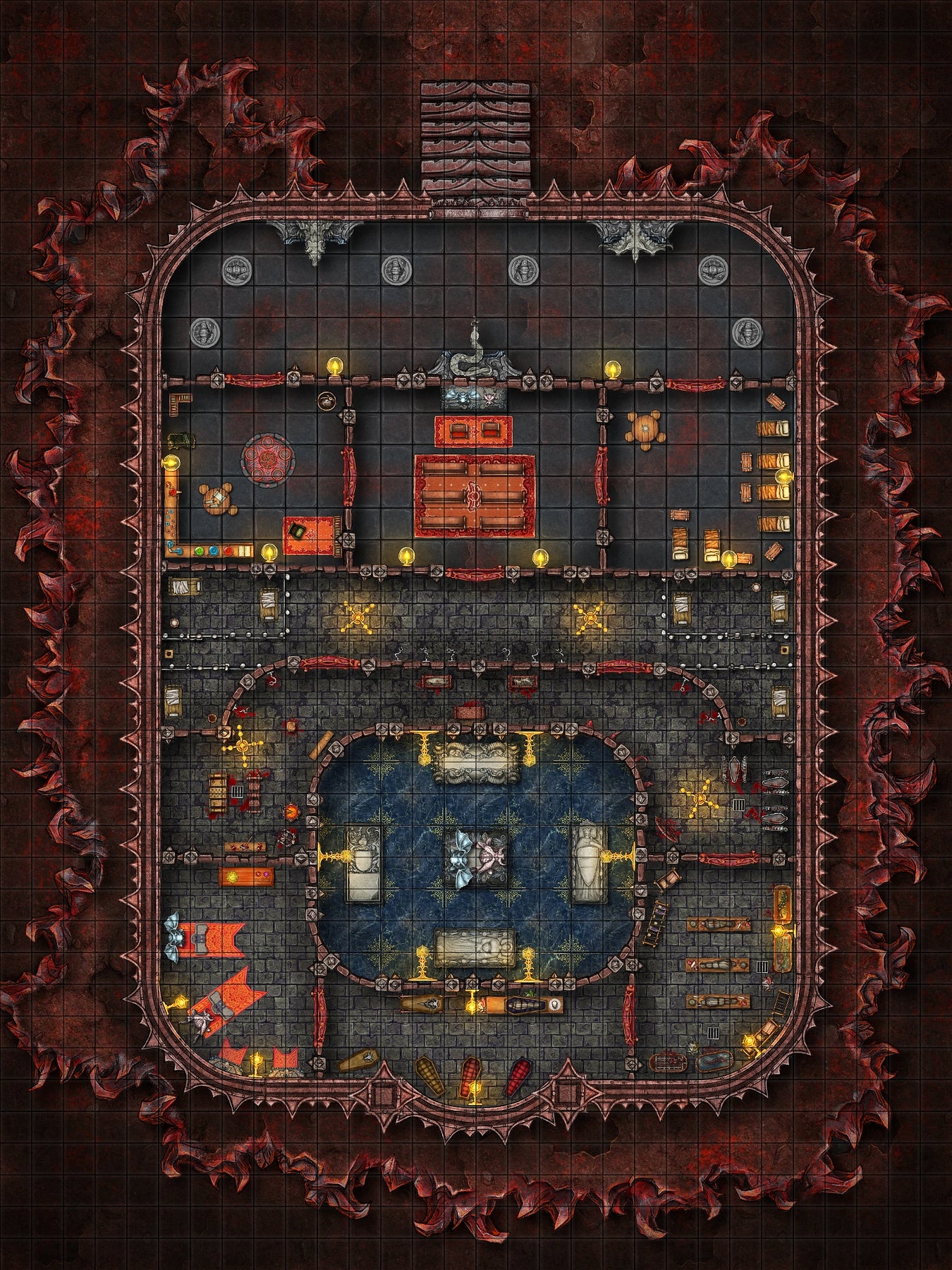 Map Pack #29 - Horror – The DM Lair