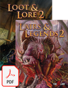 Lairs & Legends 2 PDF & Map Pack