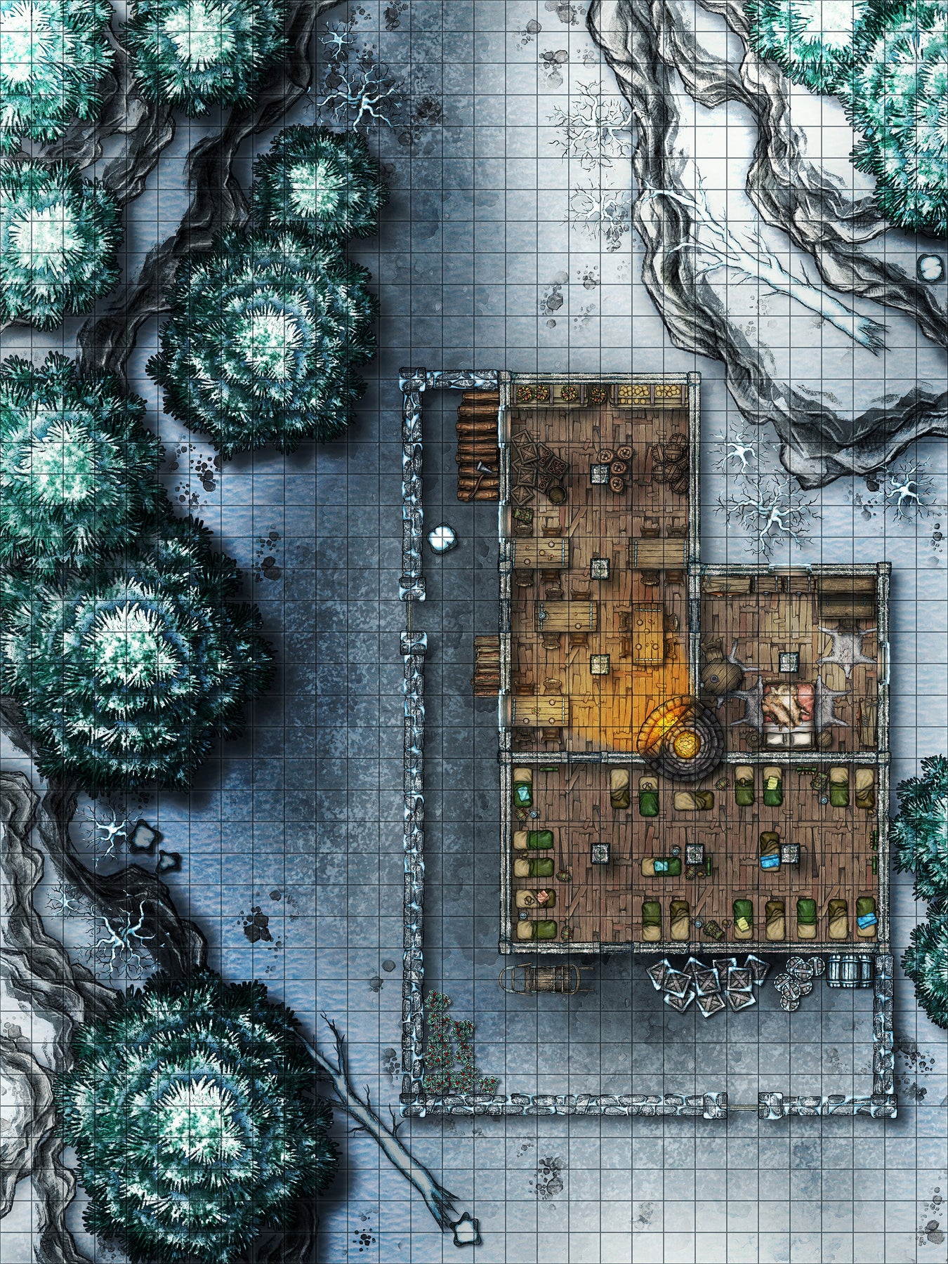 Map Pack #25 - Taverns – The DM Lair