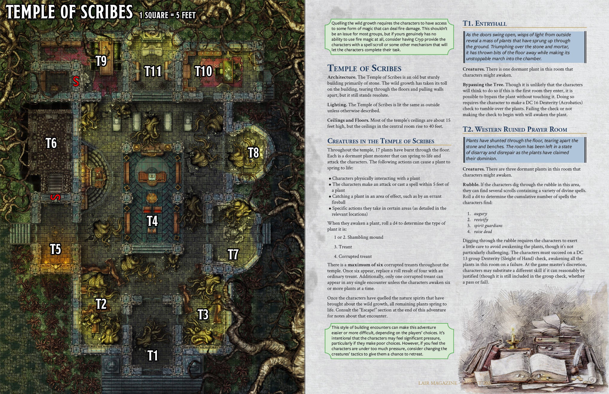 Mystery & Mayhem - Lair Magazine #44, August 2024 Issue – The DM Lair