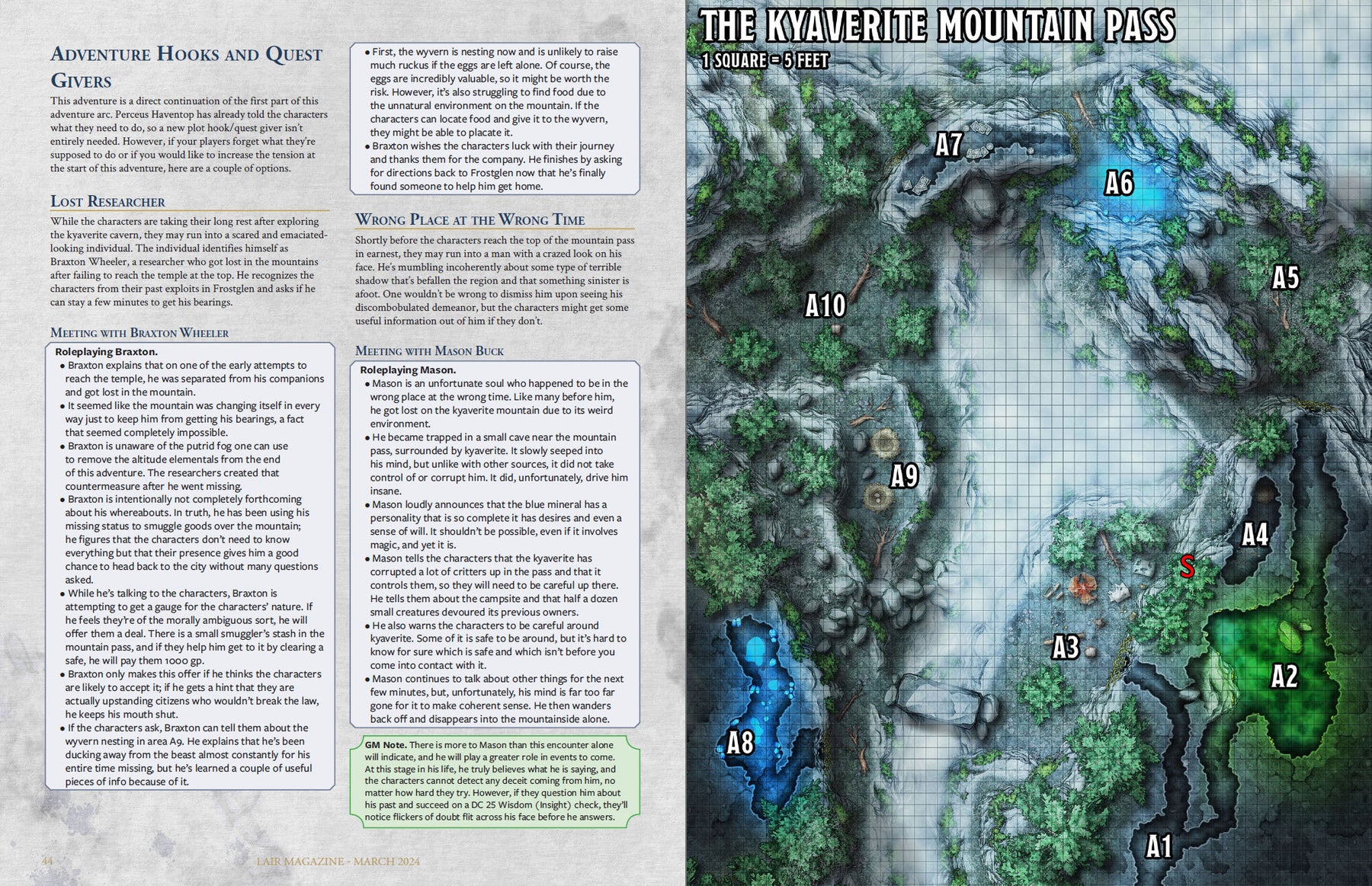 Marvels & Moonlight - Lair Magazine #39, March 2024 Issue – The DM Lair
