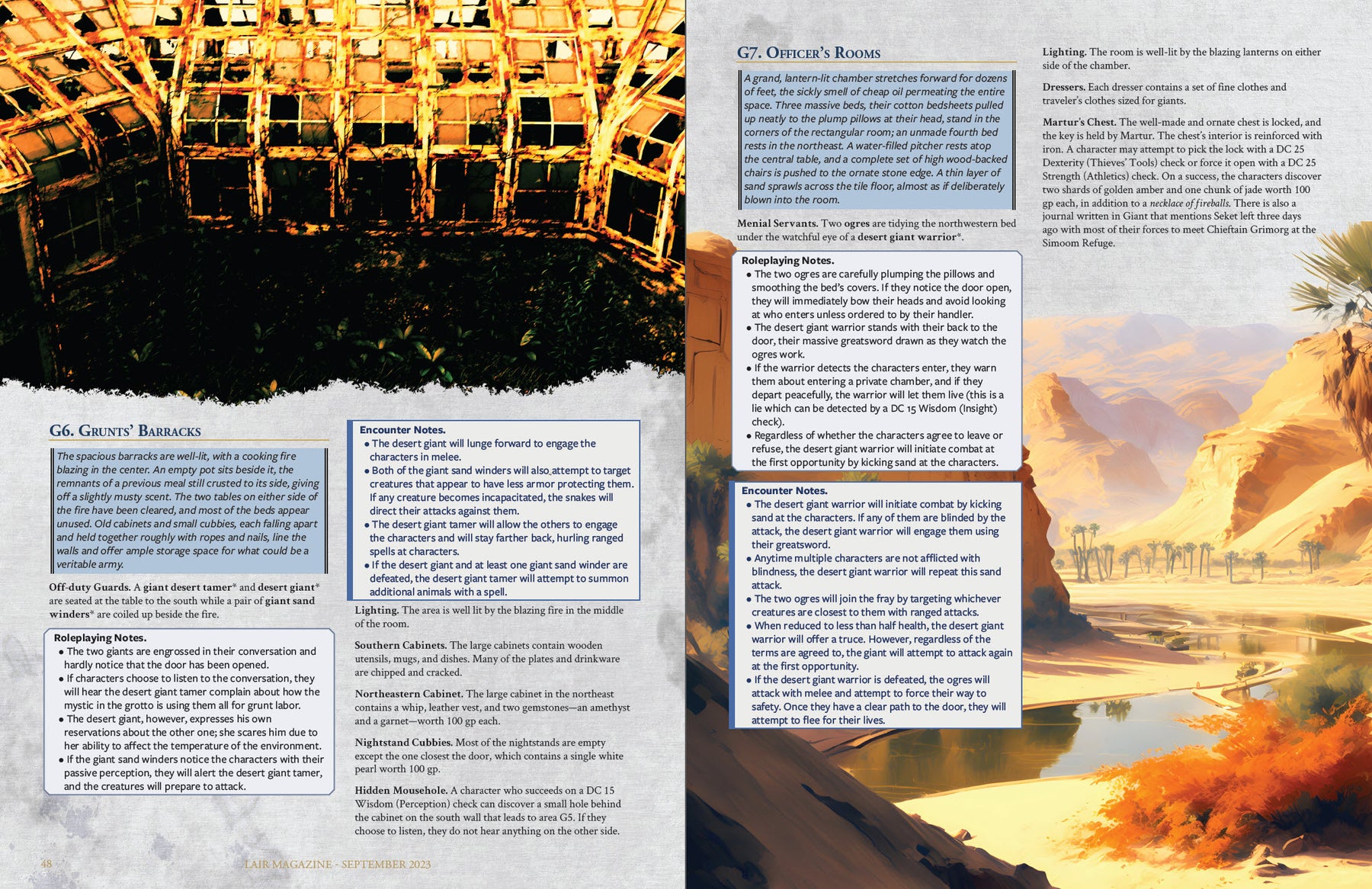 Lair Magazine Bundle: Issues 31-33 – The DM Lair