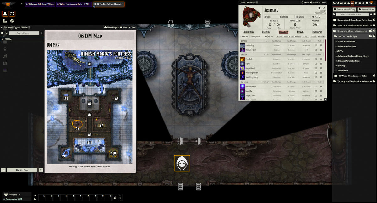 De Slime Module Snow & Slime Foundry Module – The DM Lair