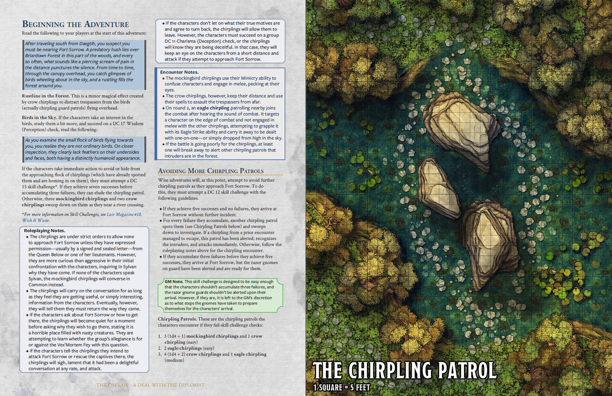 A Deal with the Diplomat - Escape from the Fey #2 – The DM Lair