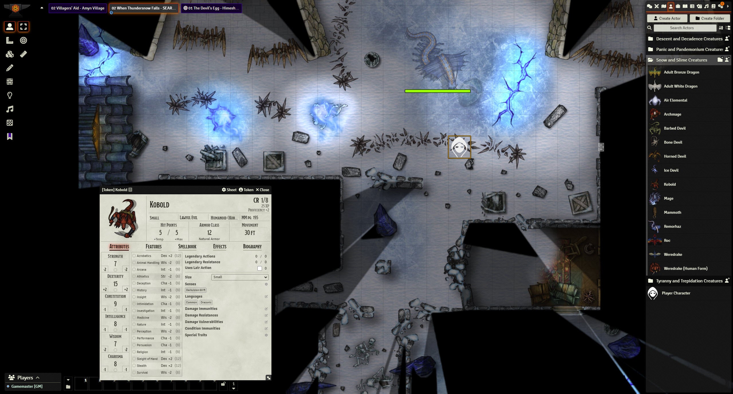 De Slime Module Snow & Slime Foundry Module – The DM Lair