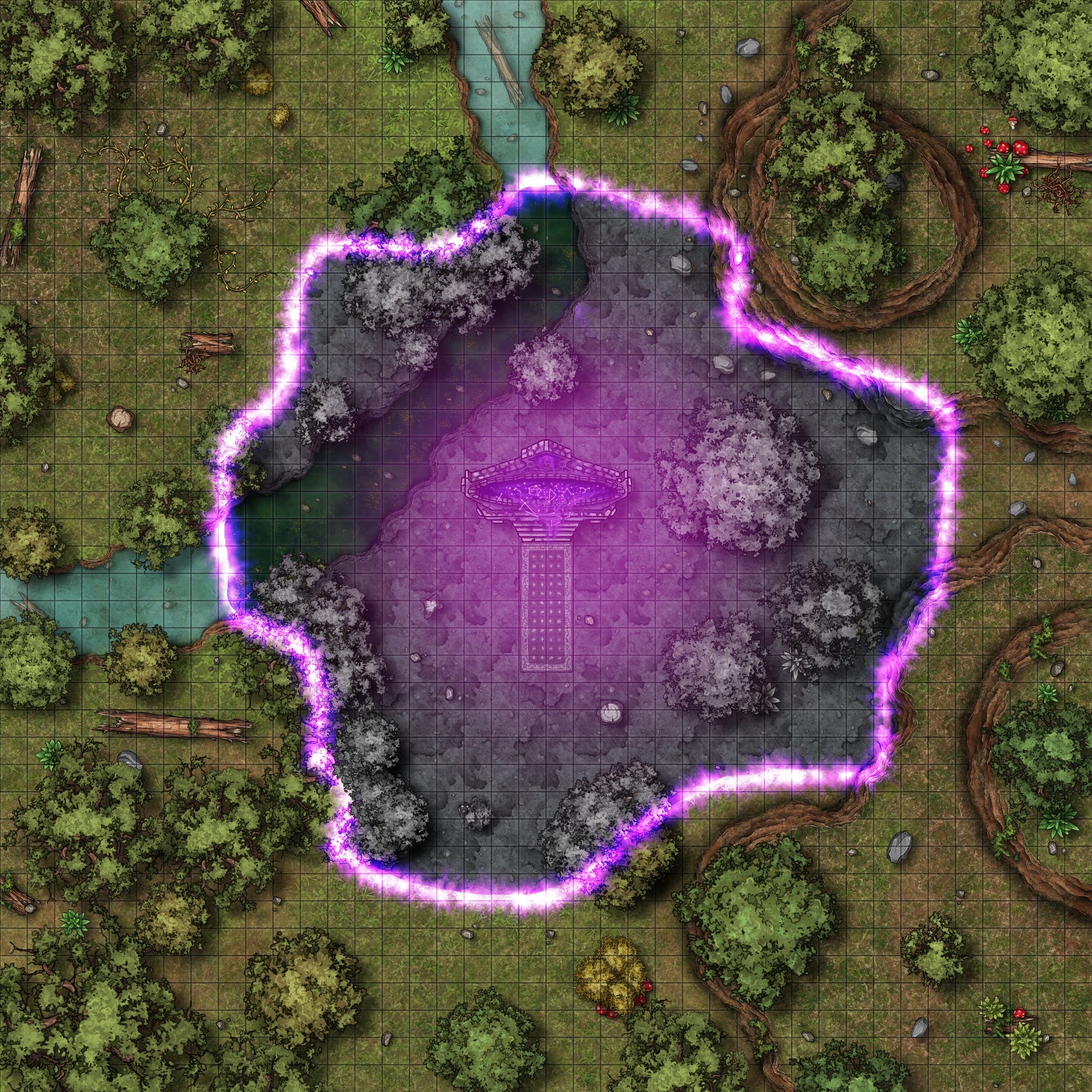 Calamity Map Map Pack #16 - Calamity – The DM Lair