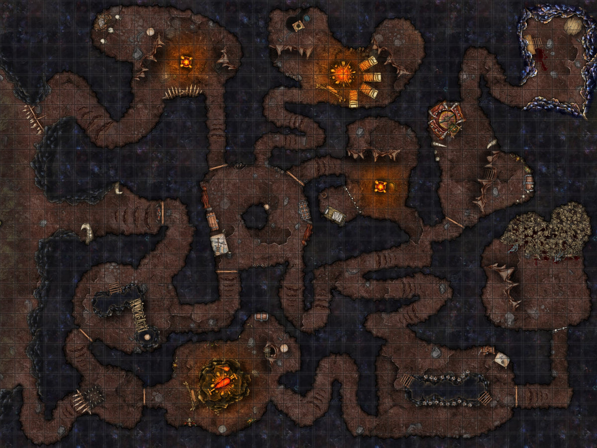 Map Pack #3 - Mountains – The DM Lair