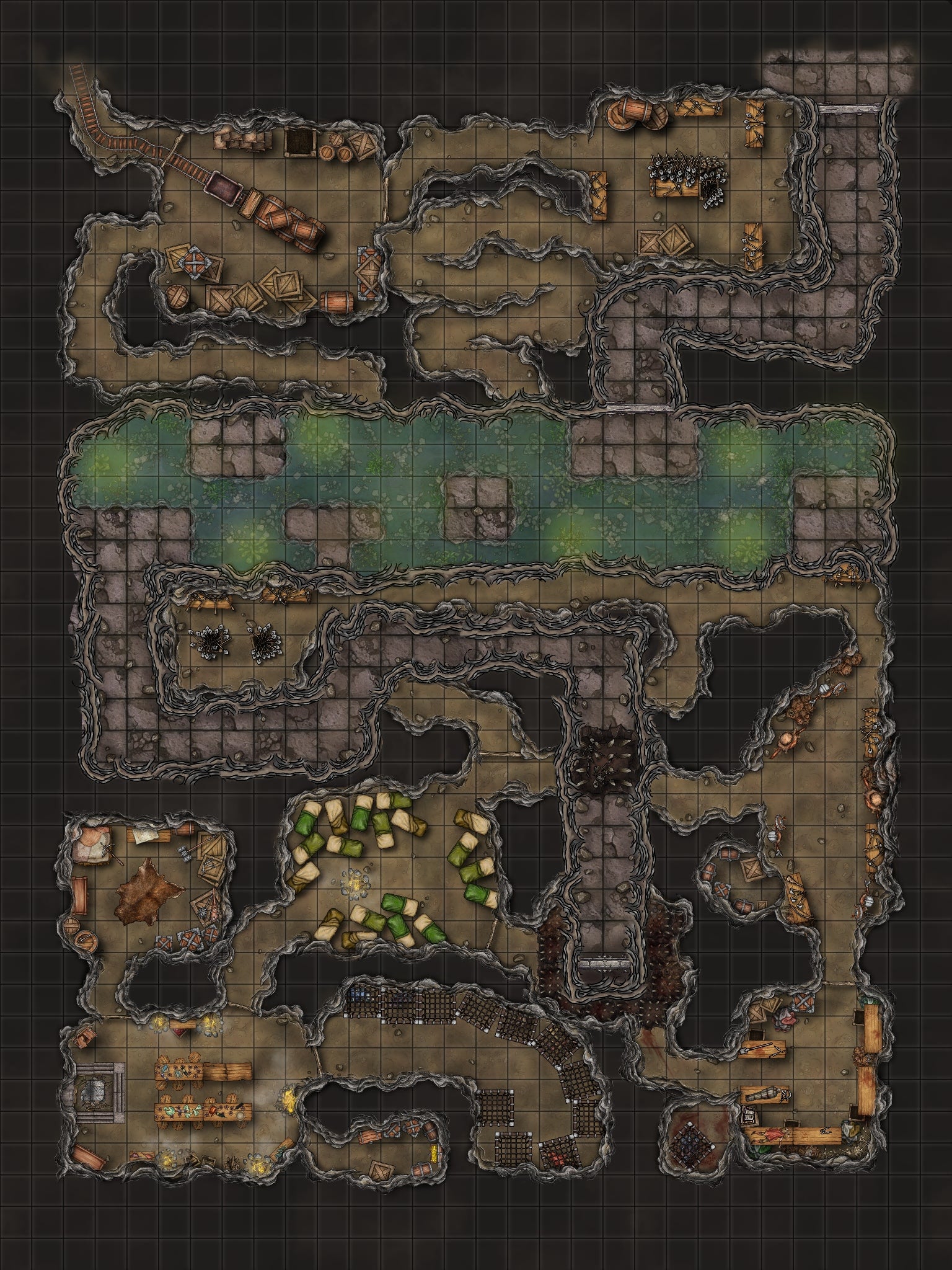 Map 76 - Underground Lair
