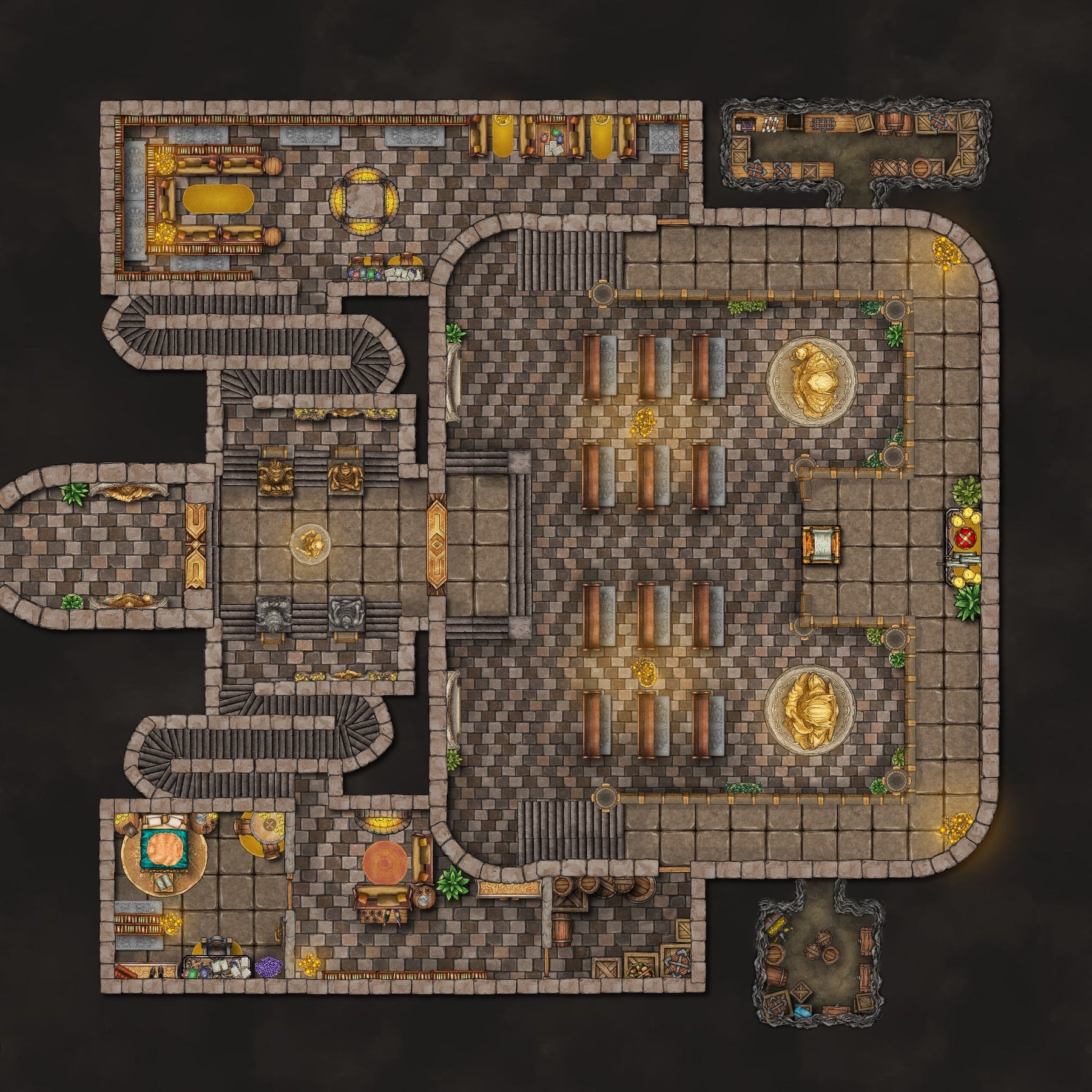 Map Pack Bundle #5 – The DM Lair