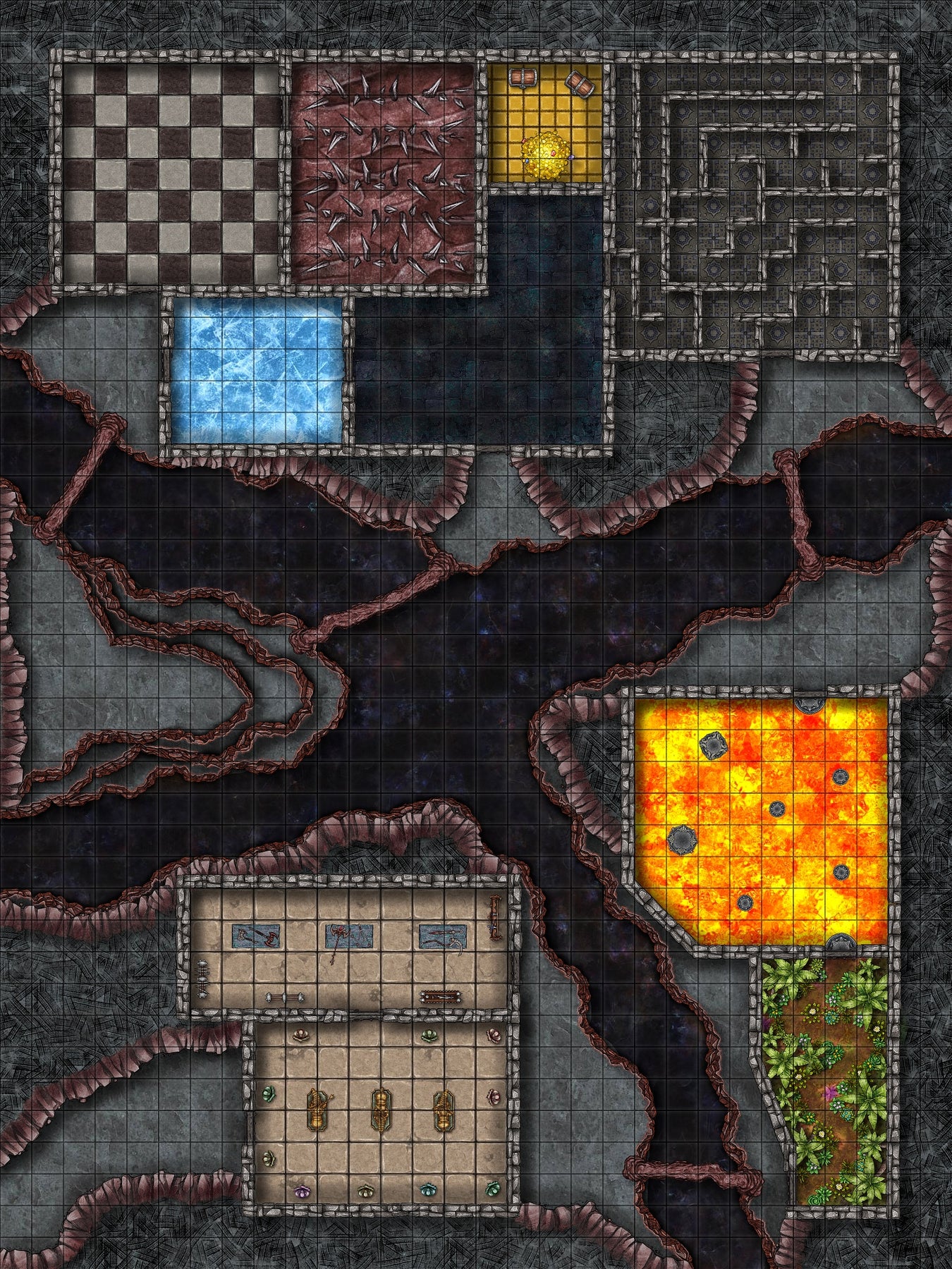 Map Pack #20 - Epic Sites and Scenes – The DM Lair