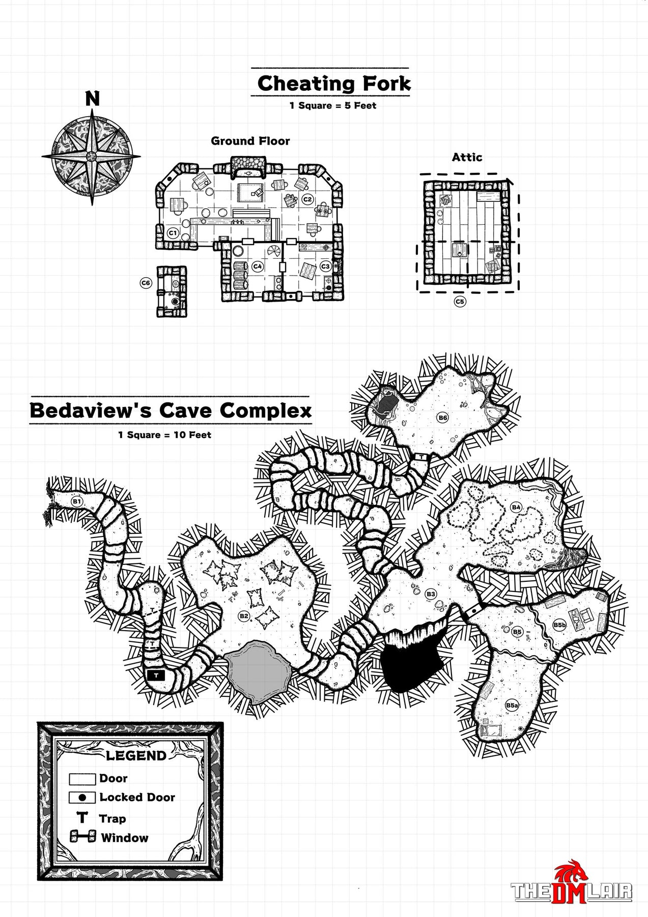 Into the Fey PDF & Map Pack – The DM Lair