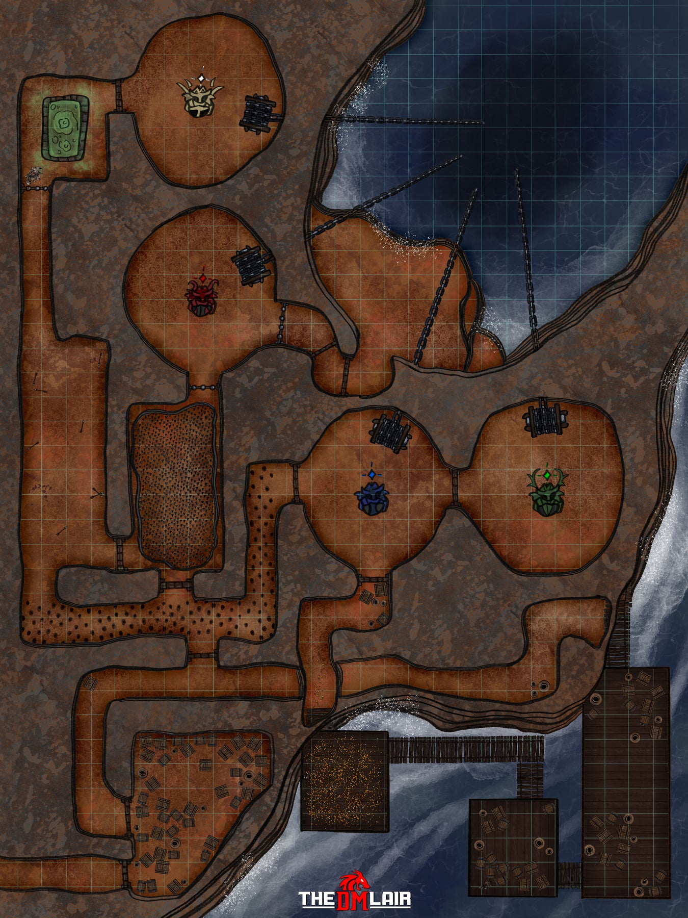 Map Pack Bundle #2 – The DM Lair