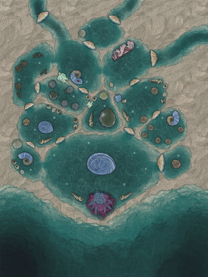 Map Pack #13 - Sea and Underwater – The DM Lair