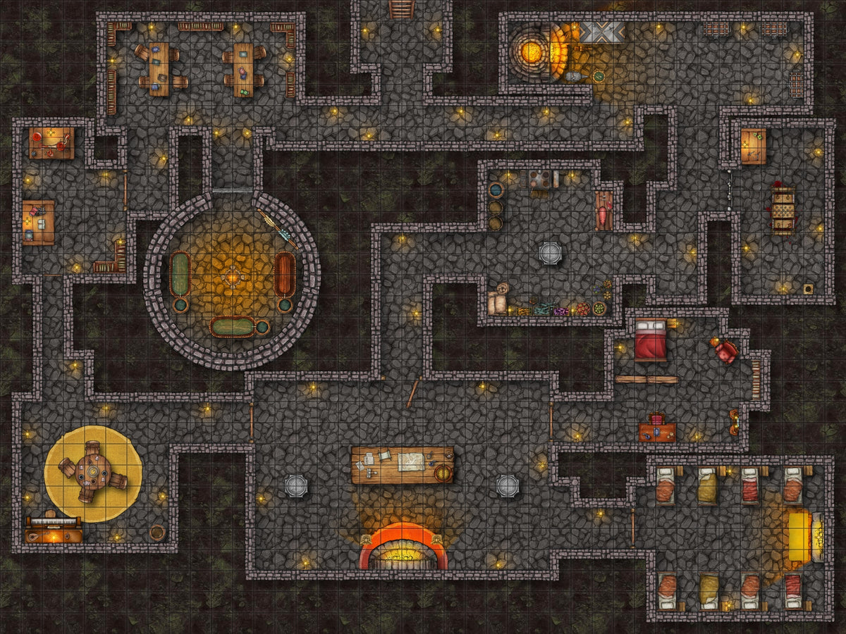 Map Pack Bundle #1 – The DM Lair
