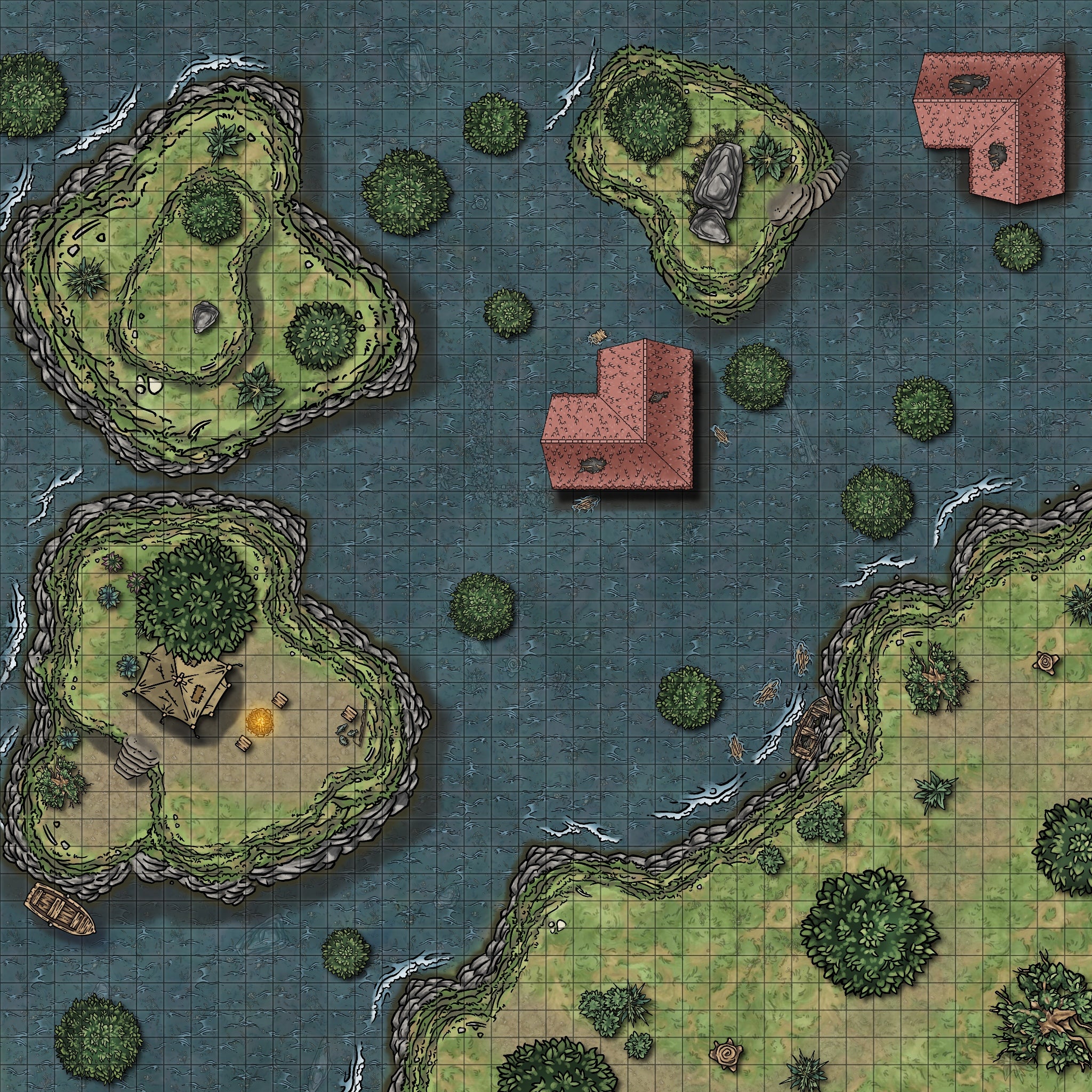 Calamity Map Map Pack #16 - Calamity – The DM Lair