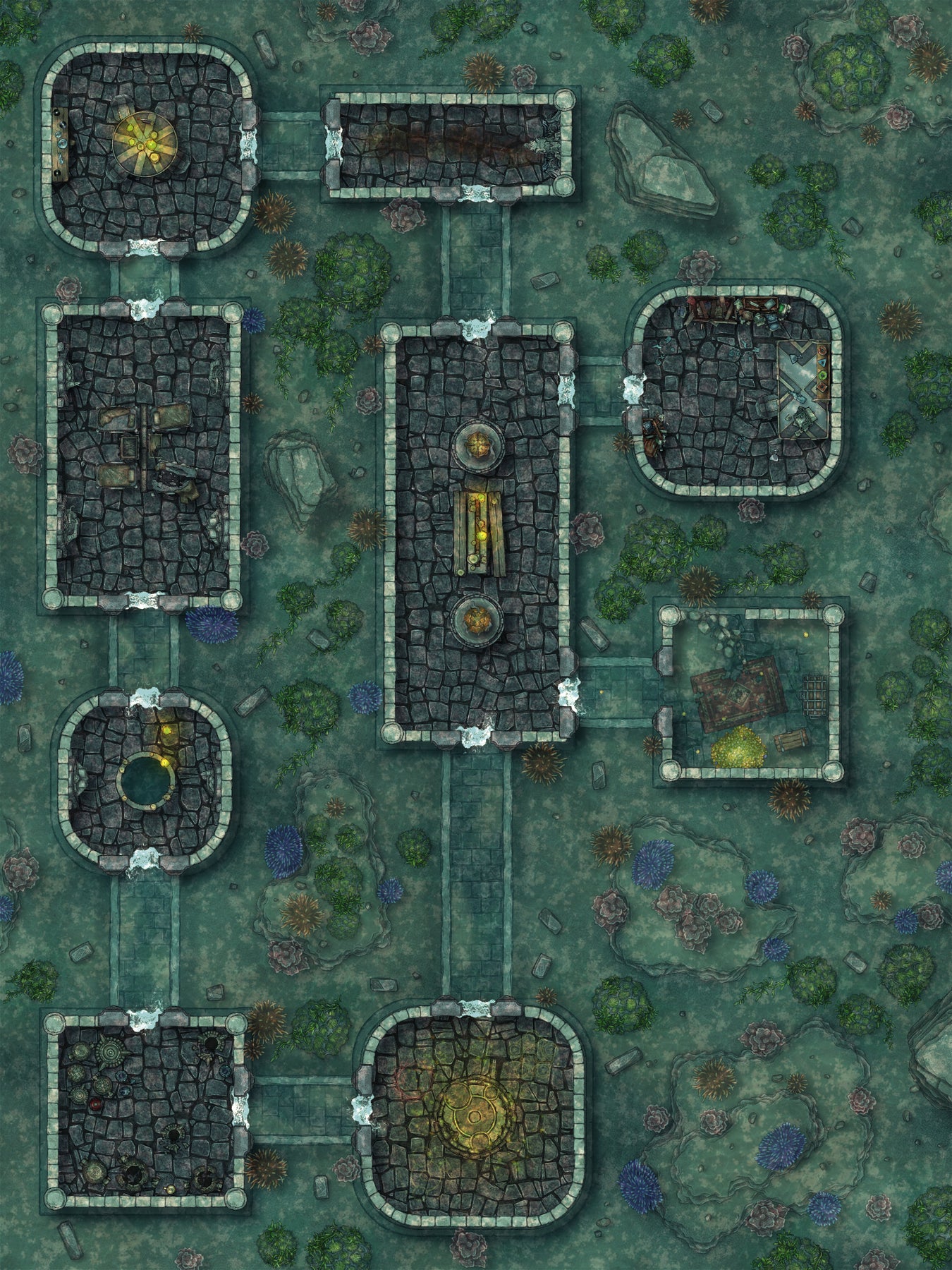 Map Pack #13 - Sea and Underwater – The DM Lair