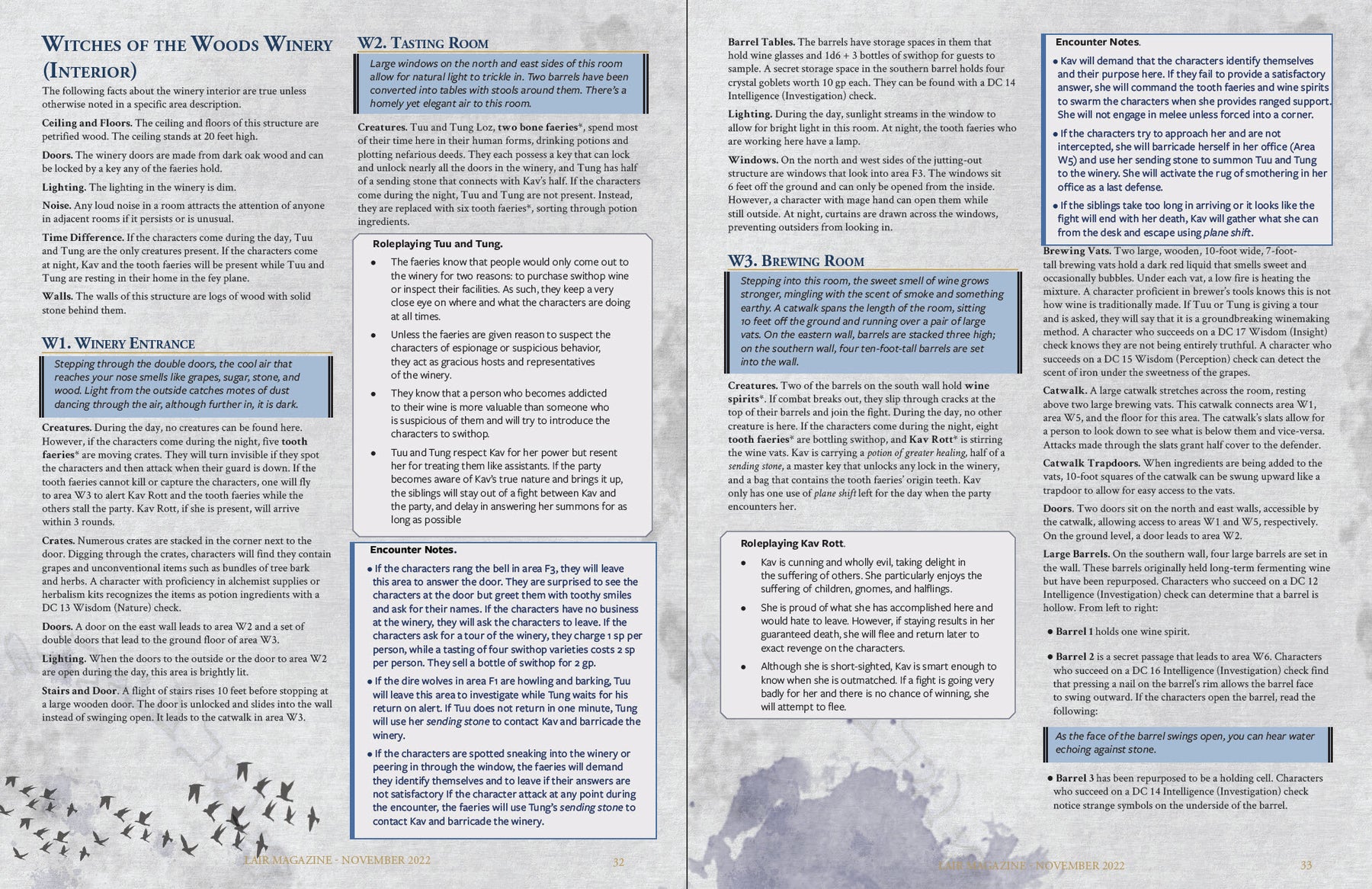 Warfare & Wizardry - Lair Magazine #23, November 2022 Issue – The DM Lair