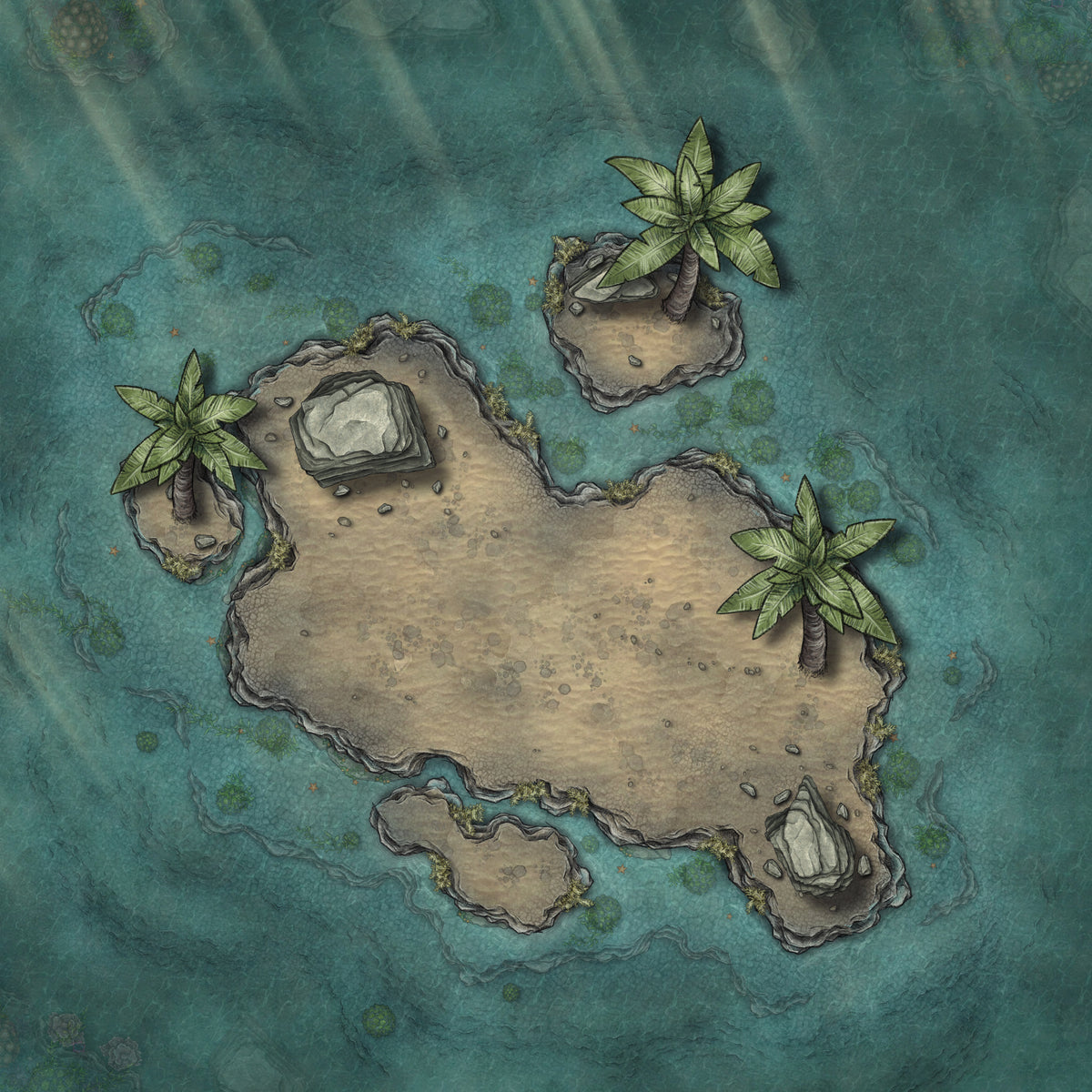 Map Pack #13 - Sea and Underwater – The DM Lair