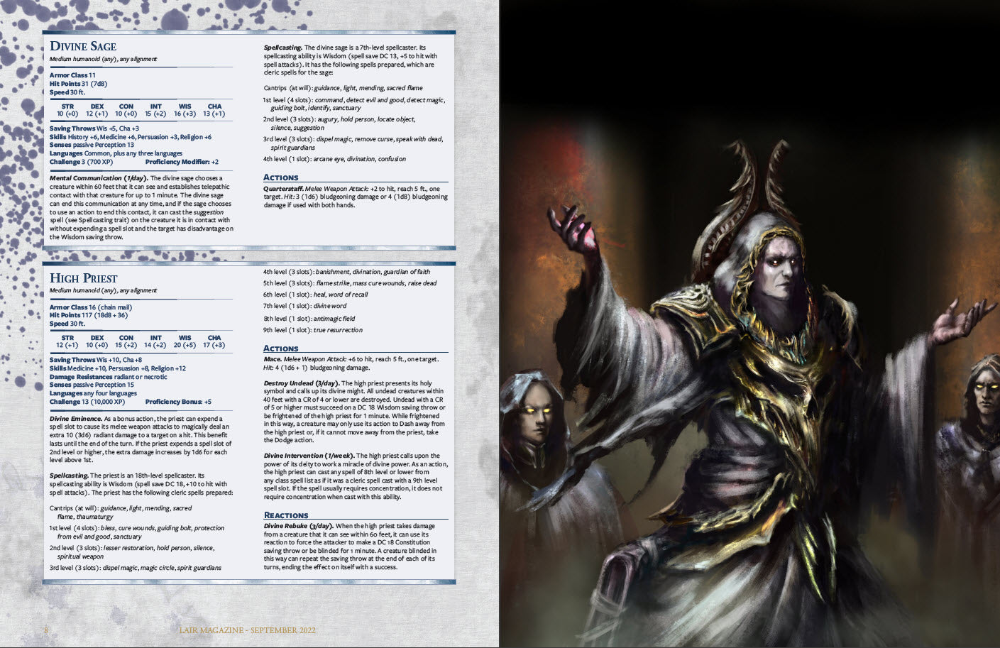 Trial & Trust - Lair Magazine #21, September 2022 Issue – The DM Lair